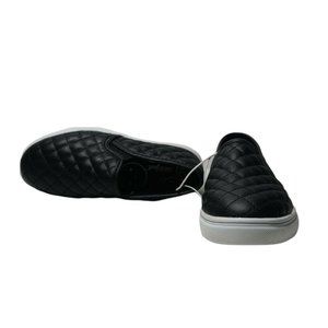 Cat & Jack Toddler Girl Quilted Maha Slip-On Sneakers Black Size 13